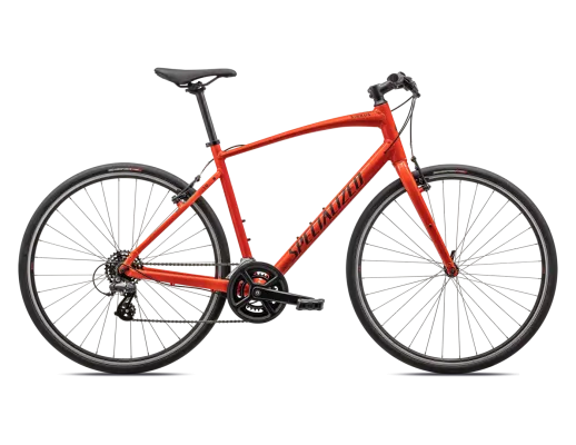 Specialized Sirrus 1.0 - S, GLOSS FIERY RED / SATIN BLACK REFLECTIVE, 2023