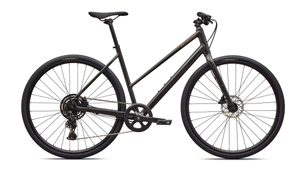 Specialized Sirrus X 2.0 Step-Through - S, Gloss Metallic Obsidian / Burnt Gold Metallic Frost Reflective, 2027