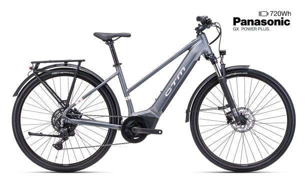 CTM SENZE GX Lady - matt grey / antique pink pearl L (18), 2025