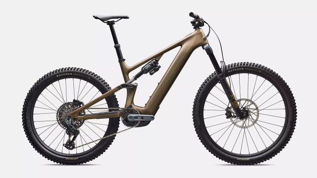 Specialized Turbo Levo 4 Expert - S4, Satin Burnt Gold Metallic/Doppio, 2026 TESTBIKE