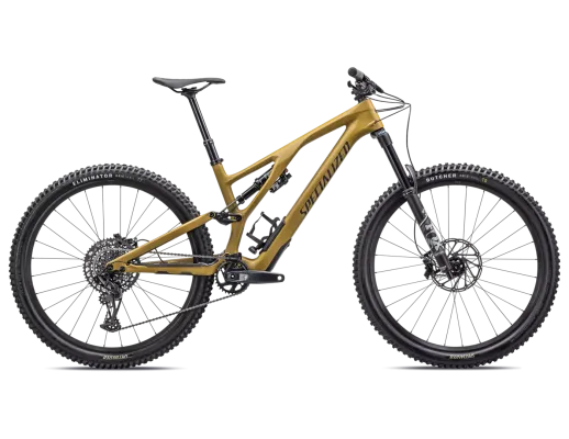 Specialized Stumpjumper EVO COMP custom build - S3, SATIN HARVEST GOLD / MIDNIGHT SHADOW, 2024 TESTBIKE