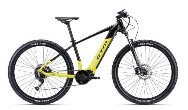 CTM PULZE - XL, 29 matt lime / fekete, 2023