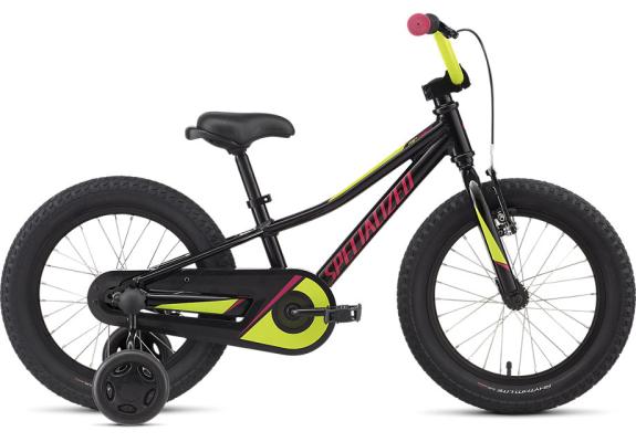 Specialized Riprock Coaster 16, 16 Fekete Gold Pearl/Hyper Zöld/Rainbow Flake Pink, 2022